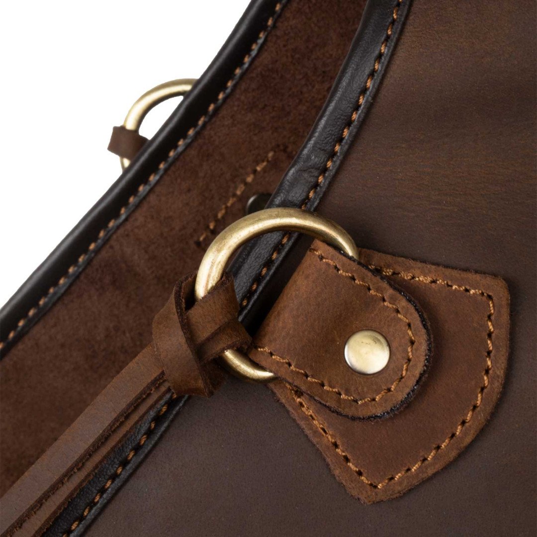 Alforjas Bisaccia per sella western in cuoio decorato 142,62&nbsp;€