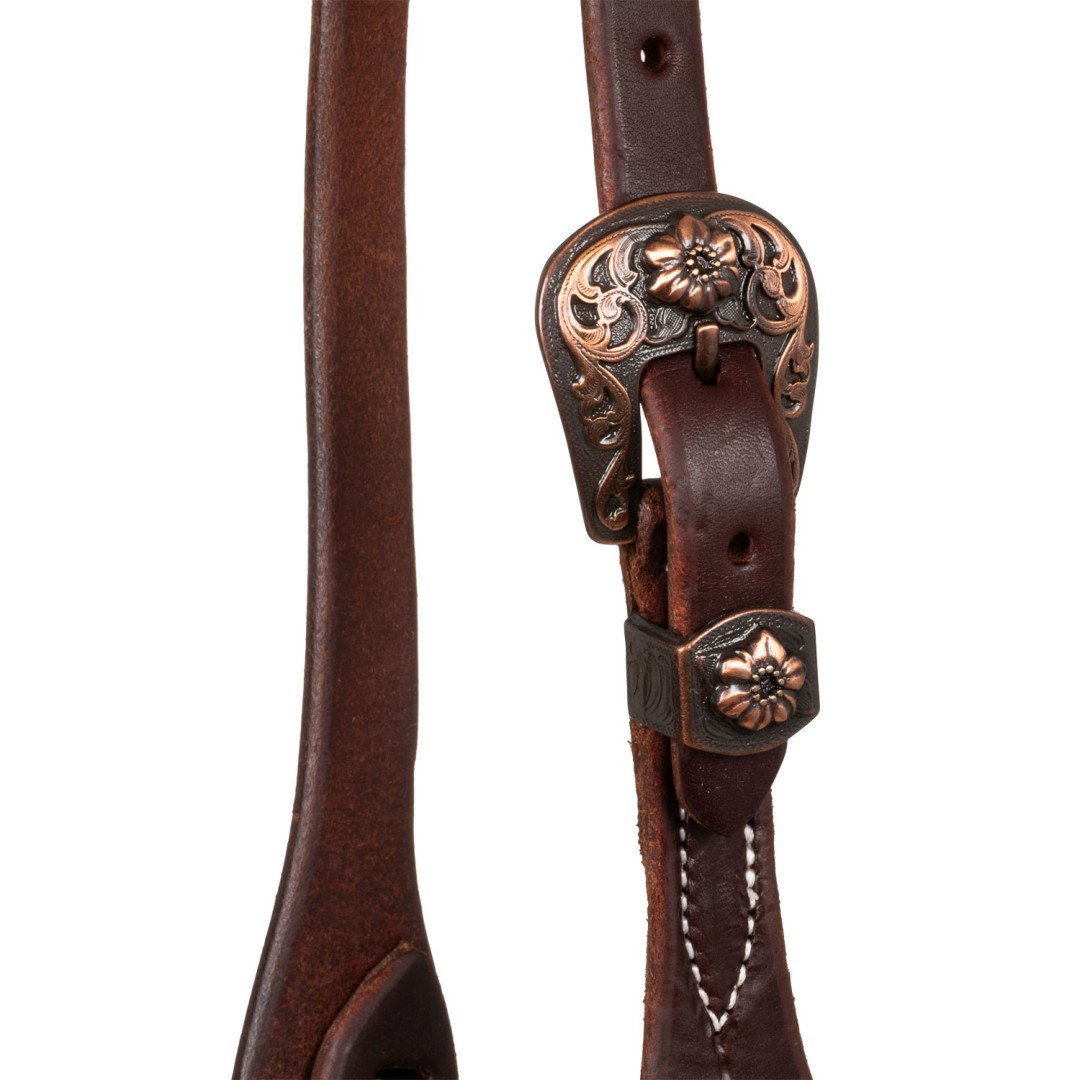 zaumzeuge 3/4" SLIP EAR W/ANT COPPER BUCKLE AND CONCHOS 115,57&nbsp;€