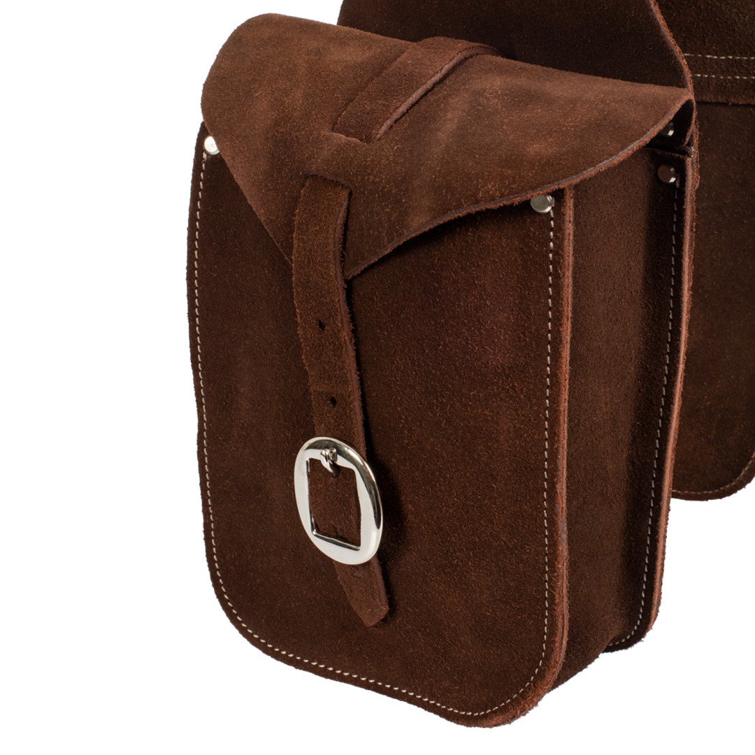 Suede Front Saddlebag