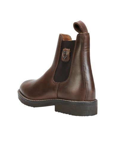 Stivaletti Equestro Jodhpur Con Suola Gomma Modello Classic Plus