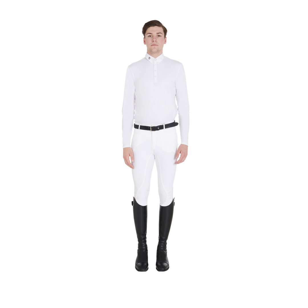 Men's Knee Grip Breeches in Technical Fabric Men's Knee Grip Breeches in Technical Fabric