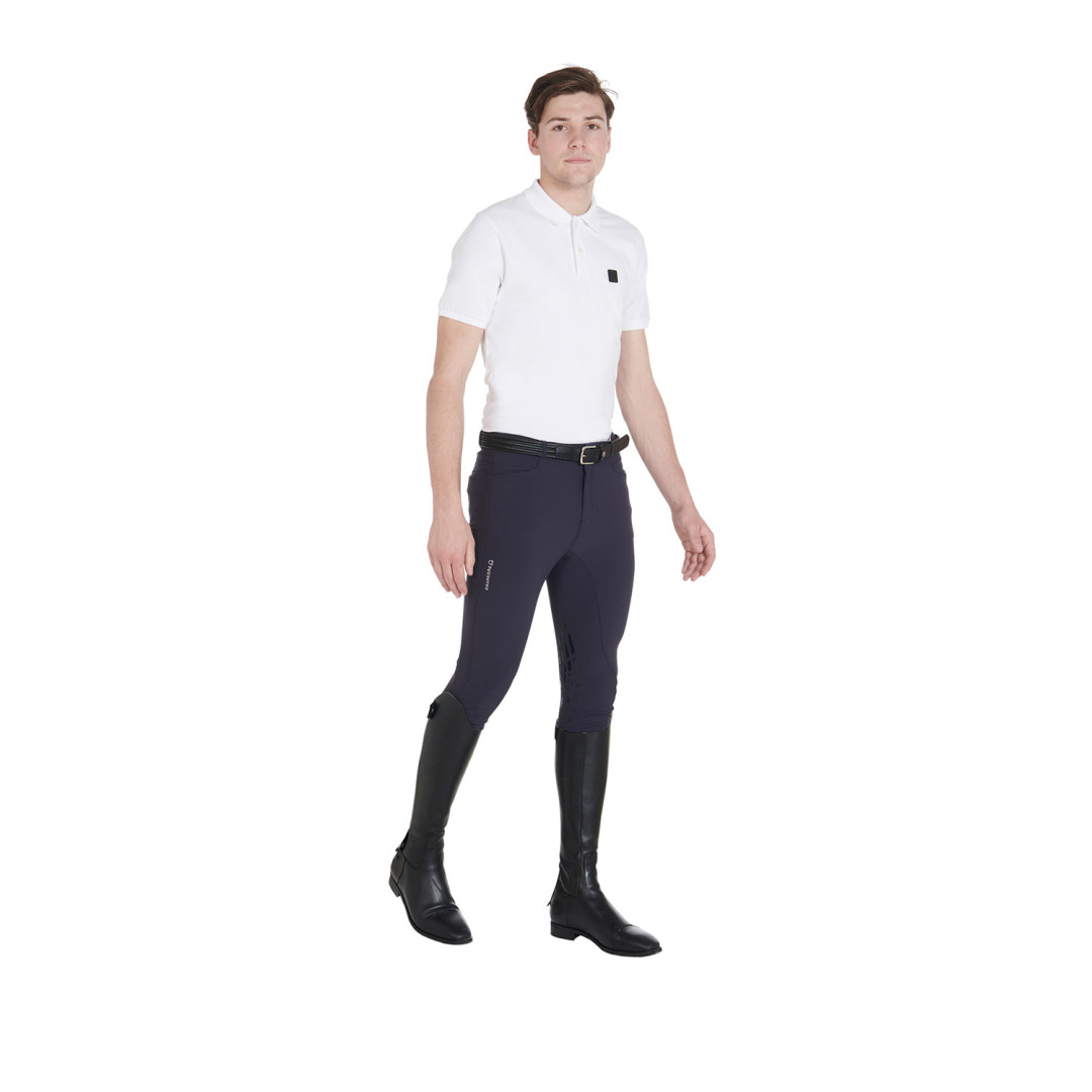 Men's Knee Grip Breeches in Technical Fabric Men's Knee Grip Breeches in Technical Fabric