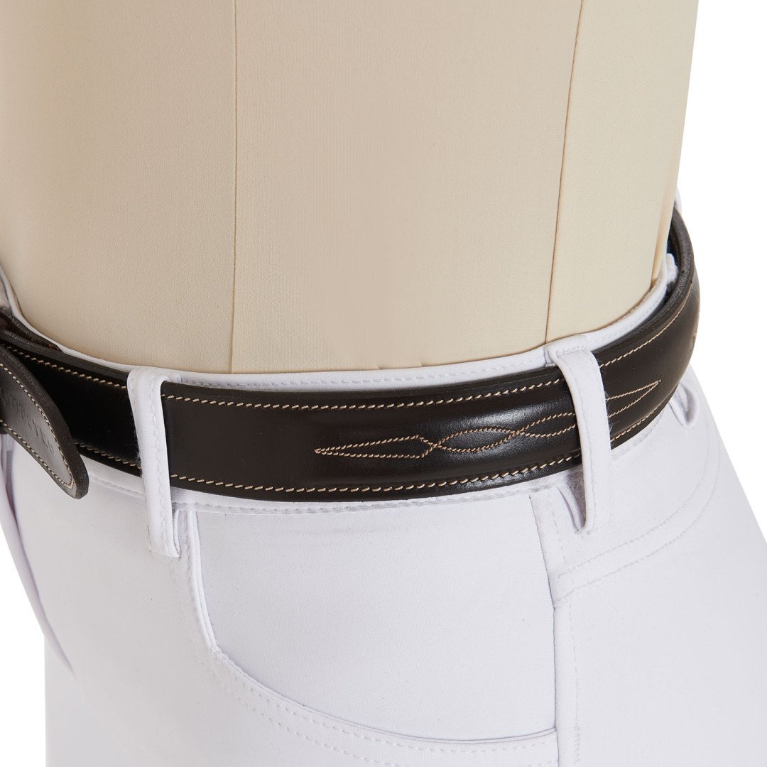 English Double Stitching Belt