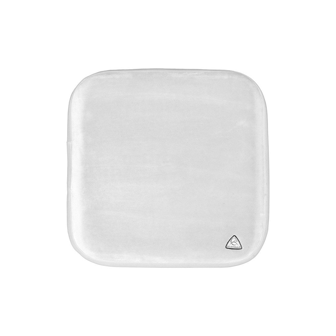 Silla con protector de asiento de gel