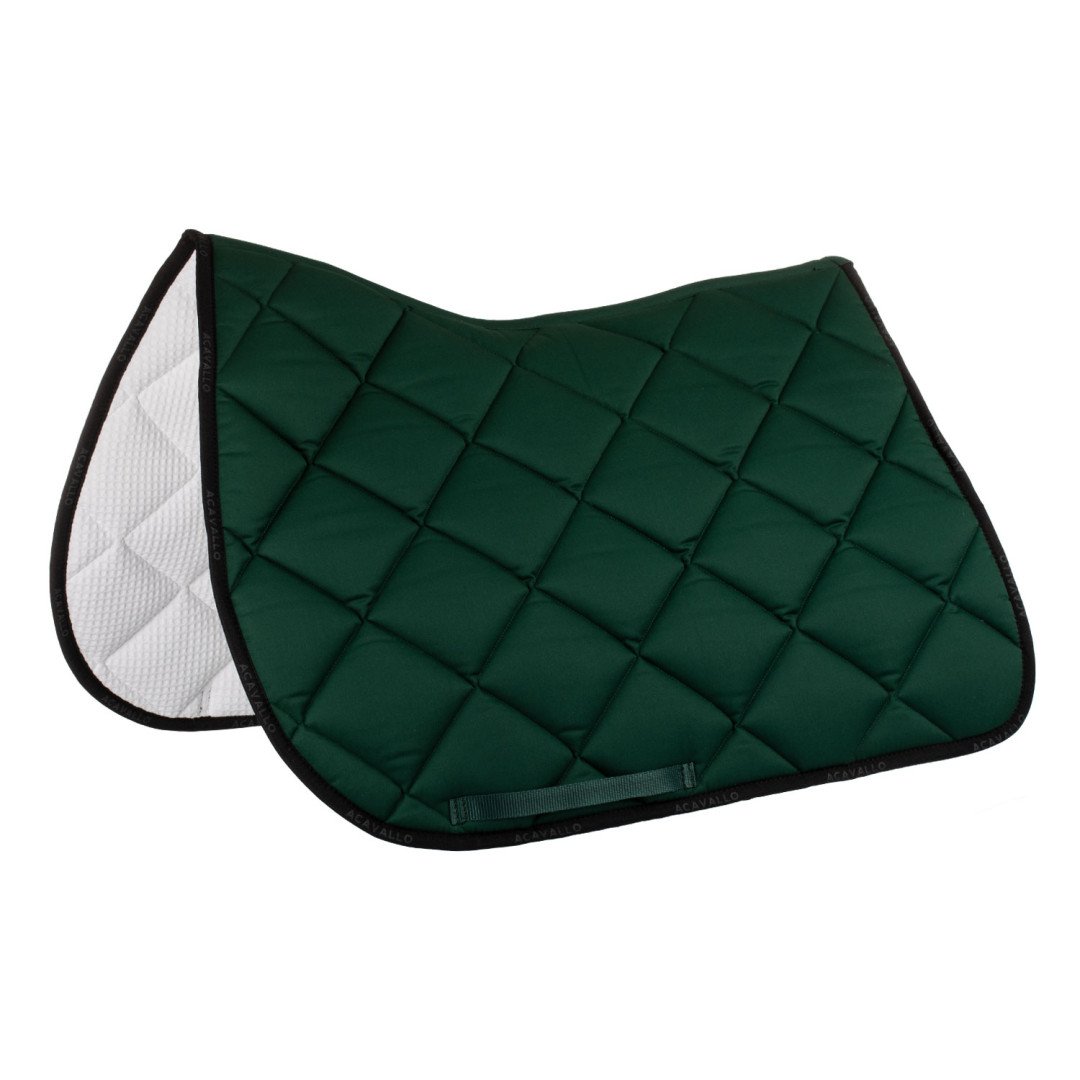 Acavallo Plain Cotton Square Jump Pad