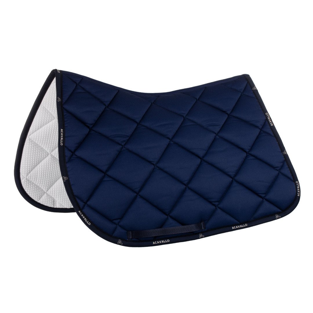 Acavallo Plain Cotton Square Jump Pad