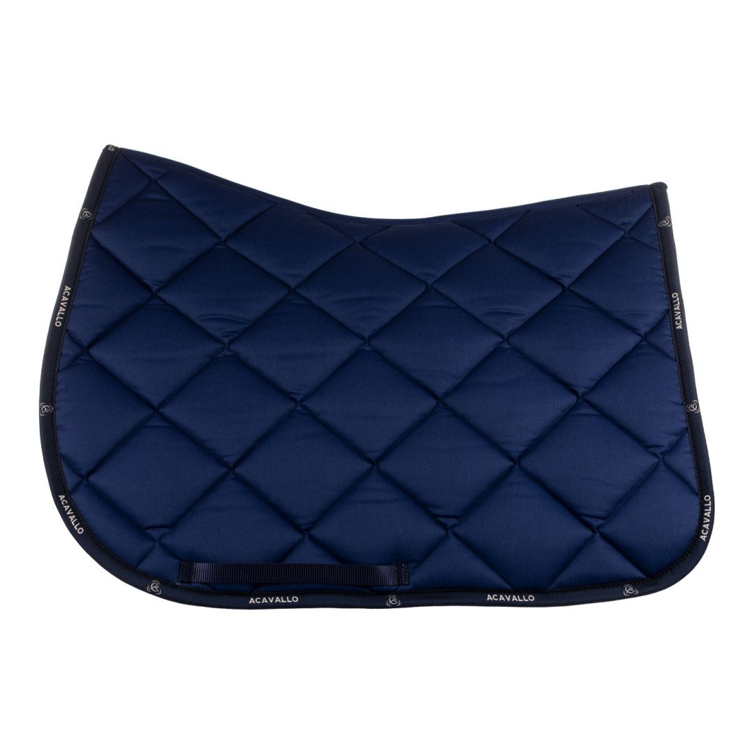 Acavallo Plain Cotton Square Jump Pad