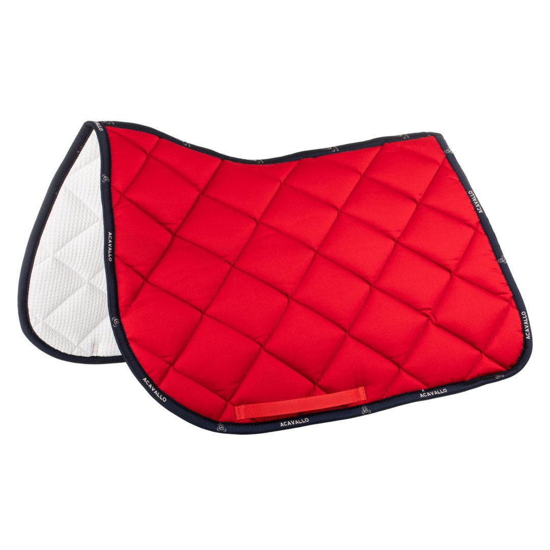 Almohadilla de salto cuadrada de algodón liso