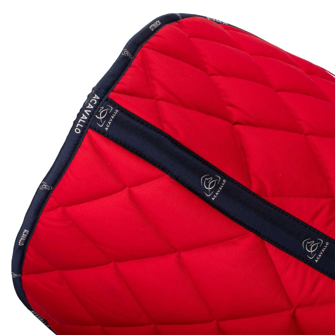 Almohadilla de salto cuadrada de algodón liso