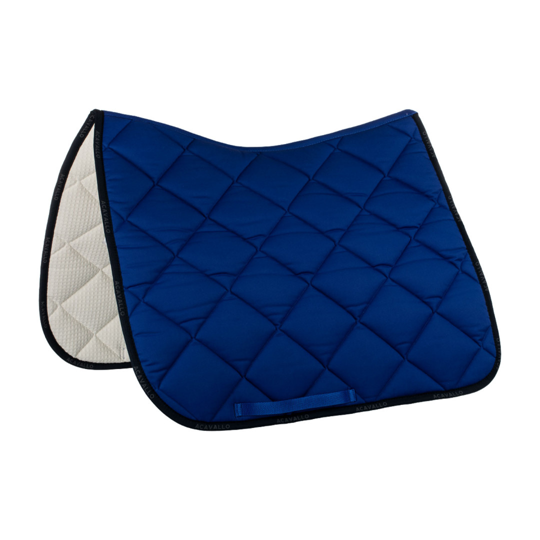 Acavallo Plain Cotton Square Dressage Pad Acavallo Plain Cotton Square Dressage Pad