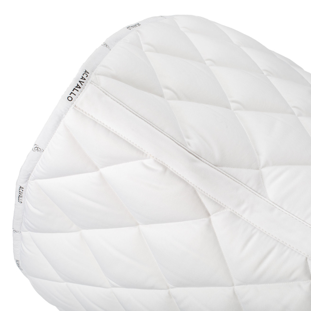 Acavallo Plain Cotton Square Dressage Pad Acavallo Plain Cotton Square Dressage Pad