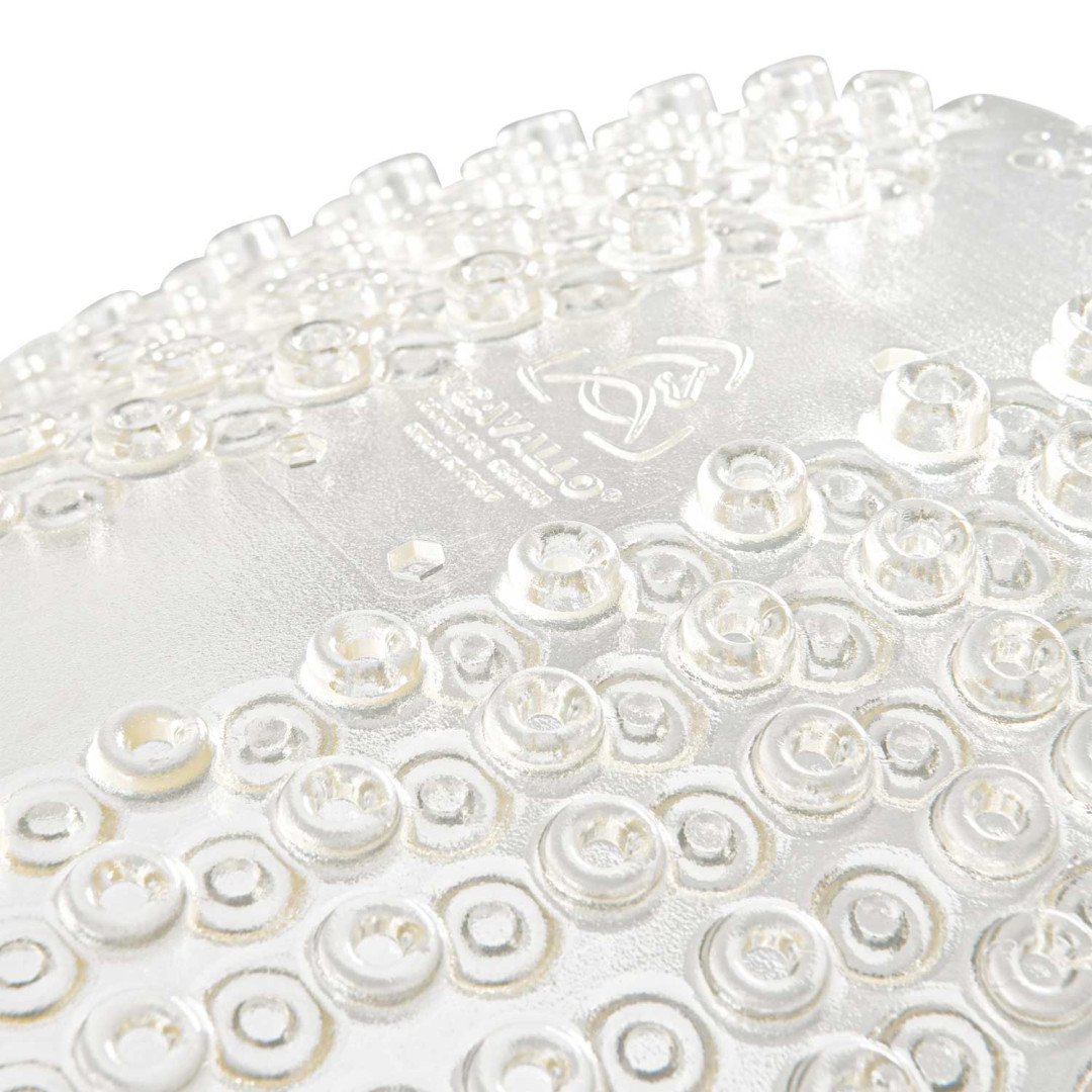 Massage-Gel-Pad und hinterer Riser