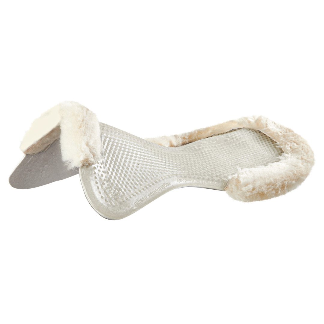 Coussinet de gel thérapeutique découpé 1 2 Bordure en peau de mouton W dri lex