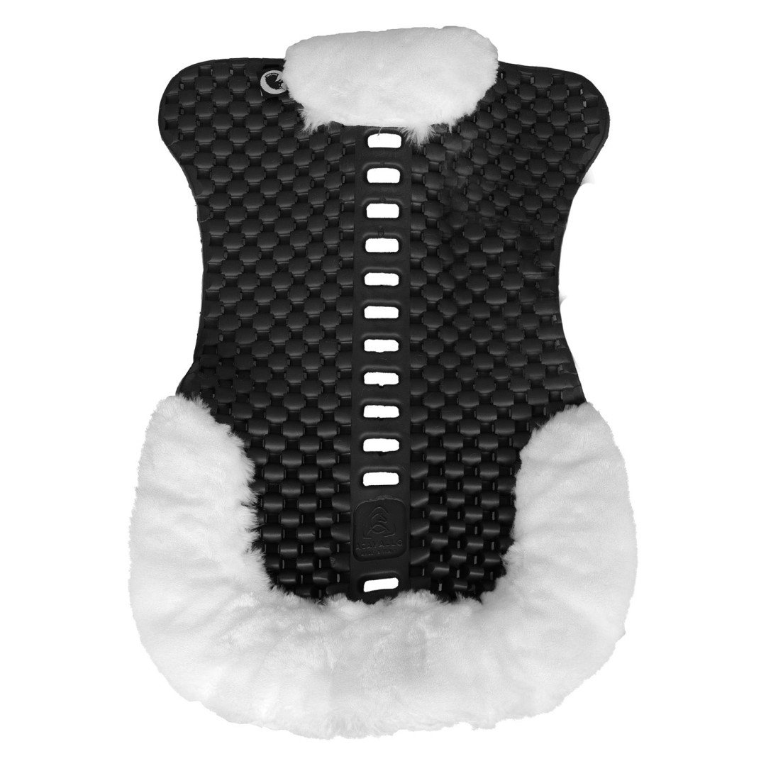 Acavallo Piuma Air-release Featherlight Eva Pad With Back Riser Cut Out Eco-wool