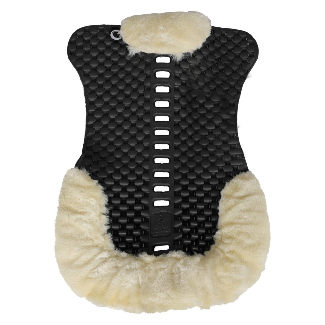 Coussin Piuma Air Release Featherlight et rehausseur Back découpé en laine écologique, taille unique