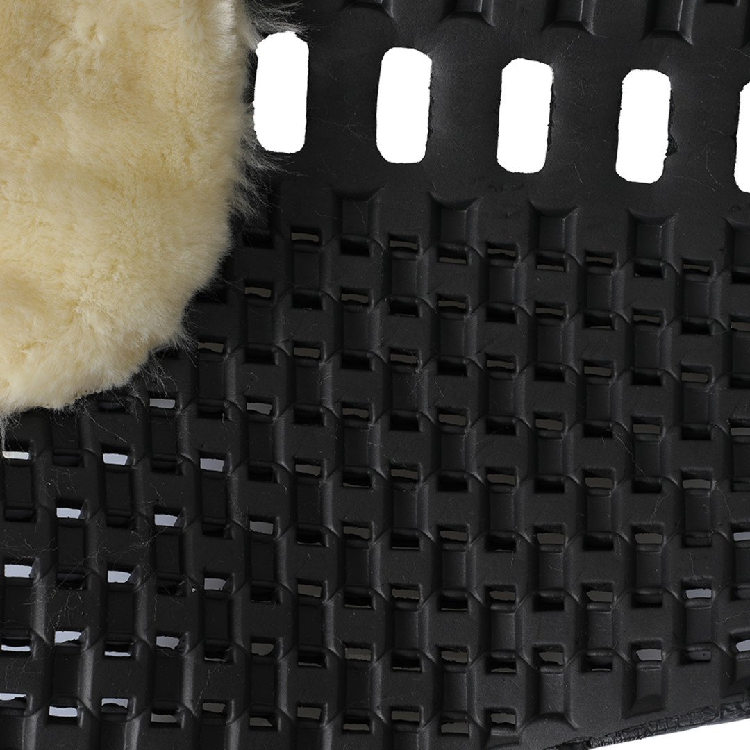 Coussin Piuma Air Release Featherlight et rehausseur Back découpé en laine écologique, taille unique