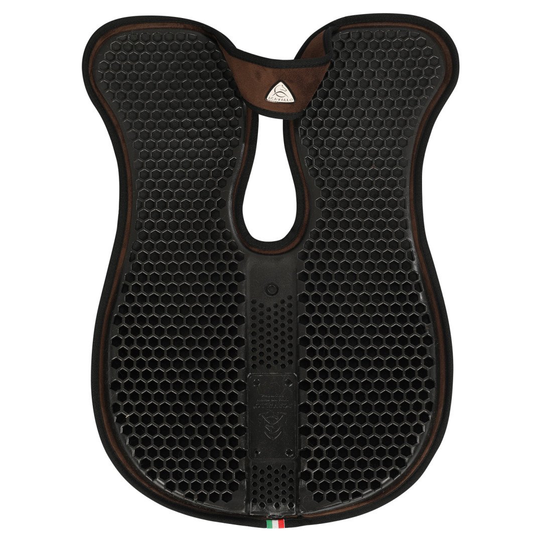 Withers Free Hexa Gel Half Pad & Back Riser W Microfleece