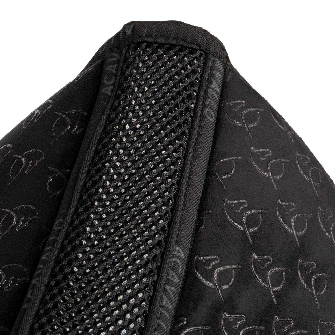 Tapis de dressage sans garrot et en mousse à mémoire de forme, demi-tapis, système d'adhérence en silicone