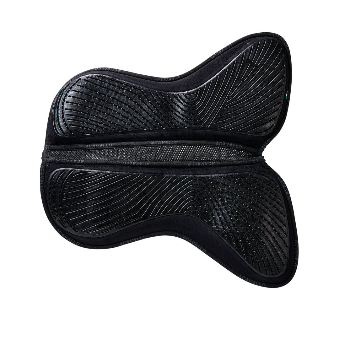 Sistema de aderência de gel de silicone de dupla face sem espinha e almofada CC de espuma viscoelástica