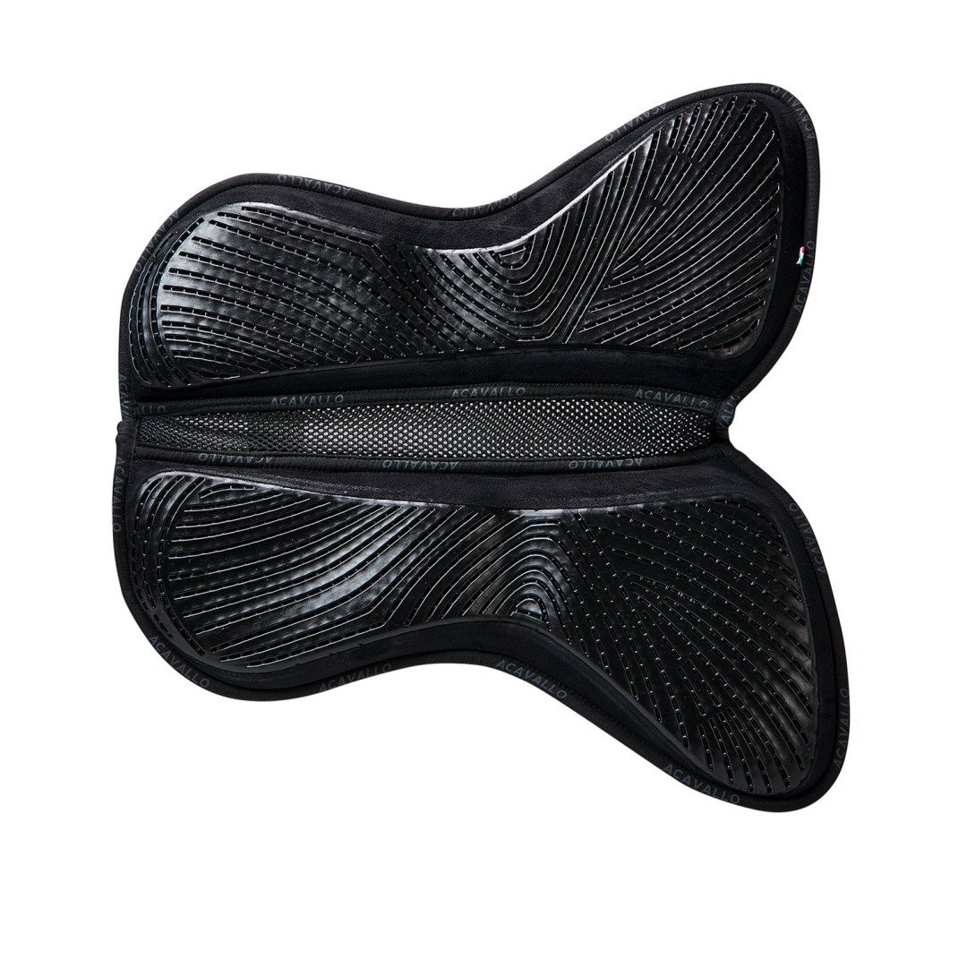 Almohadilla de gel y espuma viscoelástica Withers Free CC de ½ pulgada y forro de tela con espaciador 3D