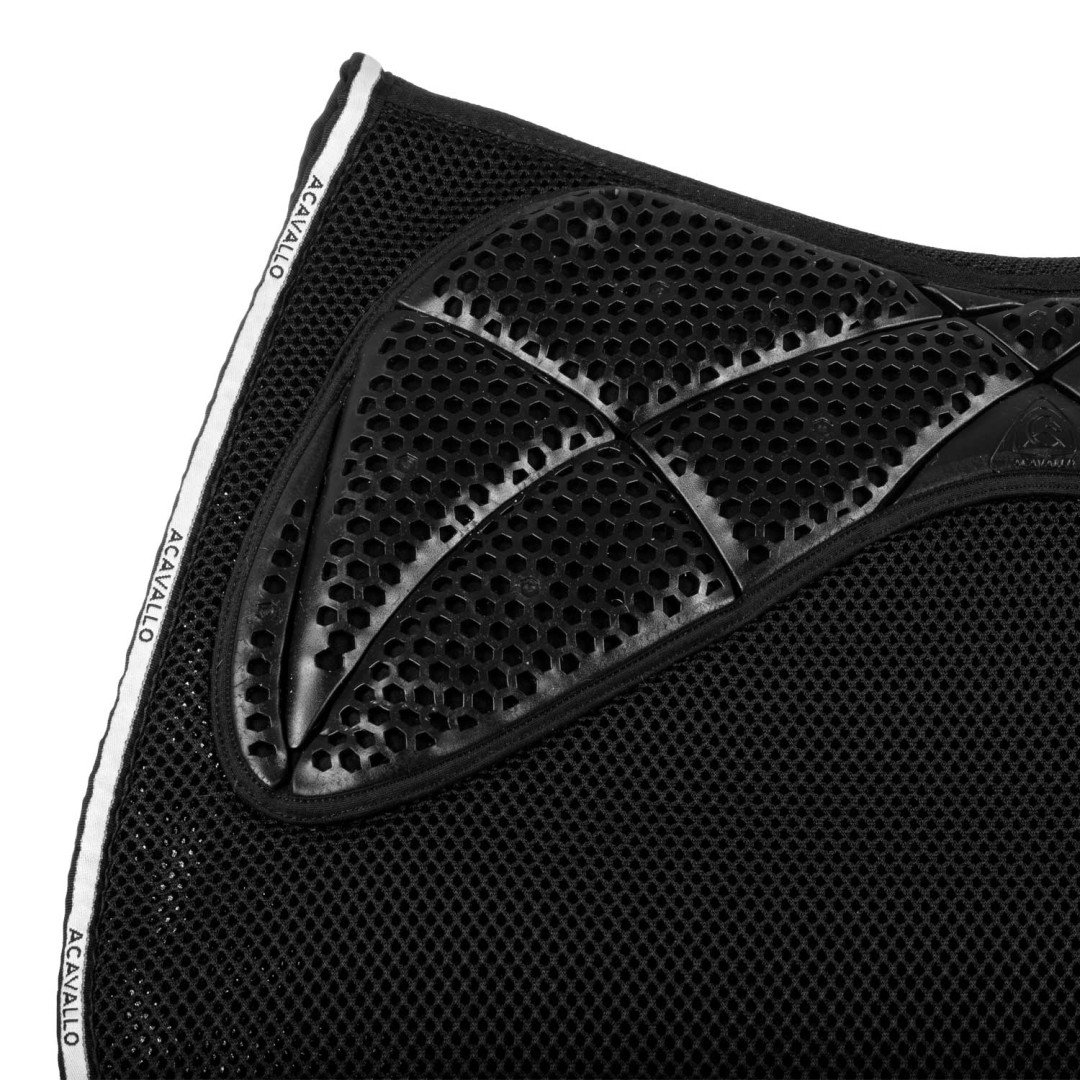 Acavallo 3d Spacer Memory Foam Ac Grip Gel Square Jump Pad