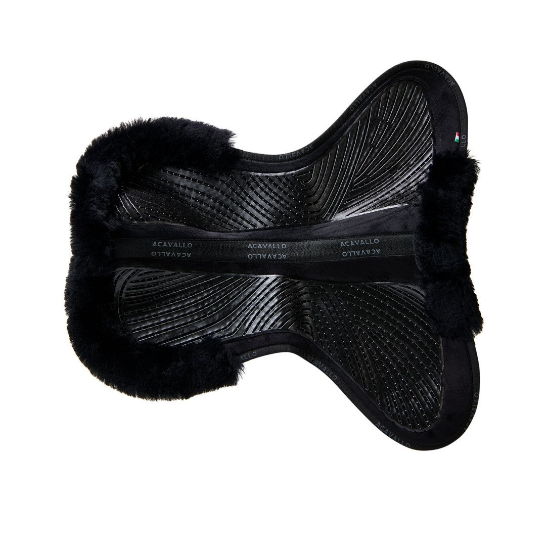 Almofada de gel dupla face CC 1 2 Borda de pele de carneiro