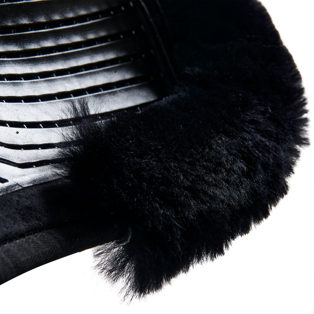 Doppelseitiges Gelkissen 1 2 Lammfellrand