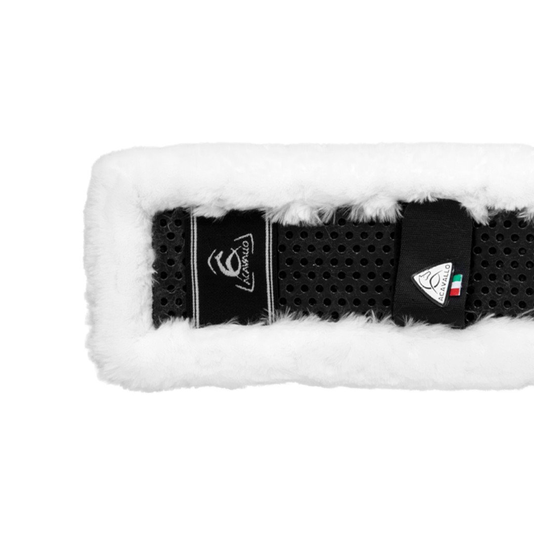 Classic Gel Short Girth Saver Lana ecológica