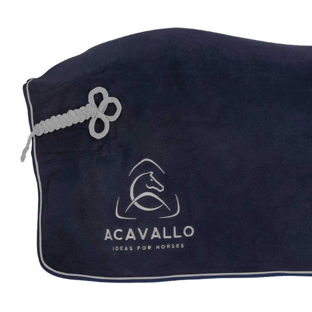 Acavallo Fleece Rug  800 Gr  With Round Padded Soft Collar