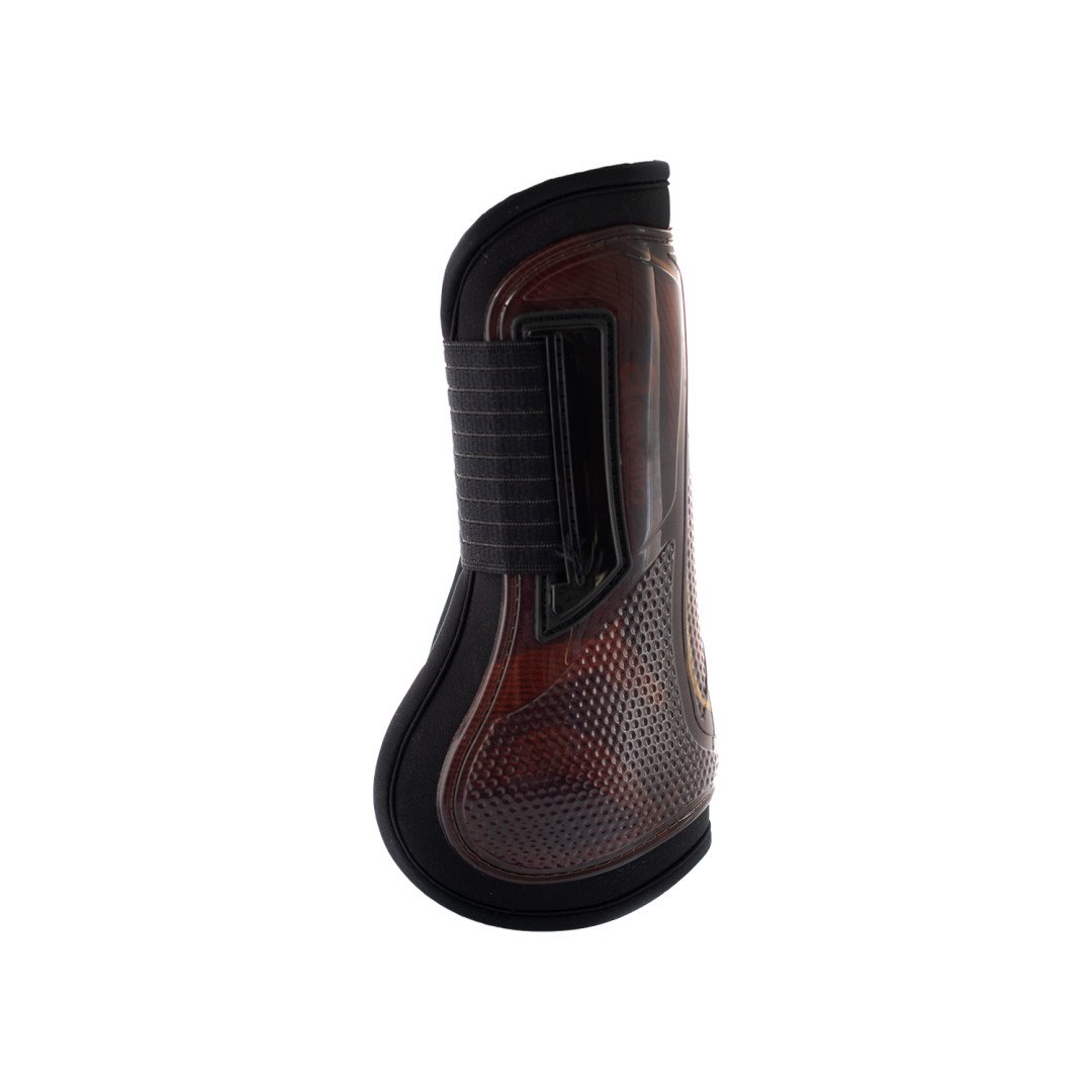 Bottes d'équitation Opera Front sérigraphiées, fermeture E click, doublure en gel