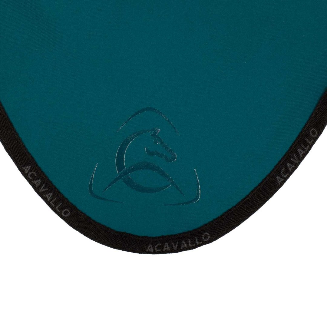 Lycra cap with silicone logo
