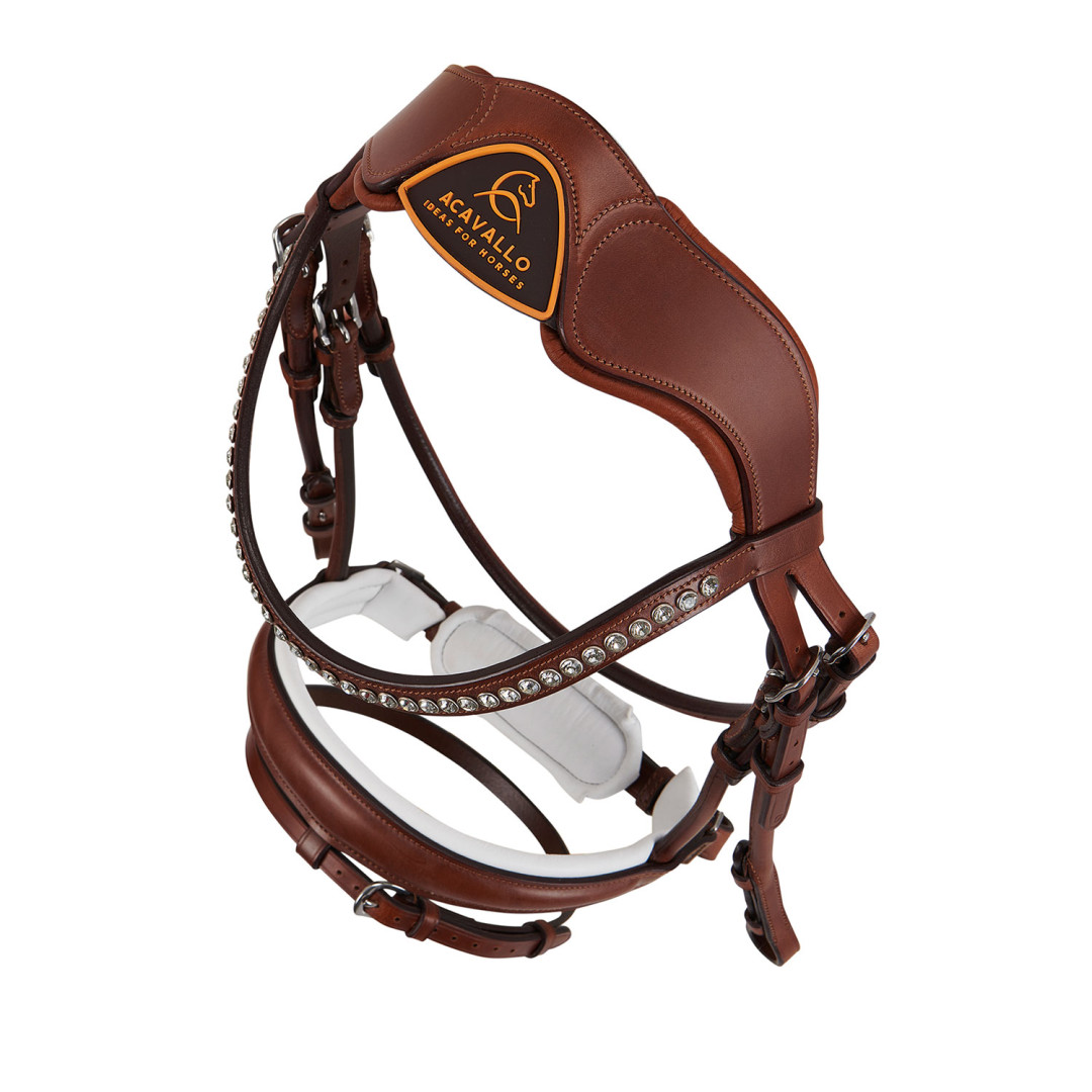 Poesia Rolled Leather Bridle Poesia Rolled Leather Bridle