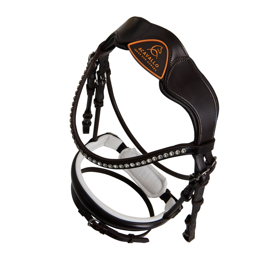 Poesia Rolled Leather Bridle Poesia Rolled Leather Bridle