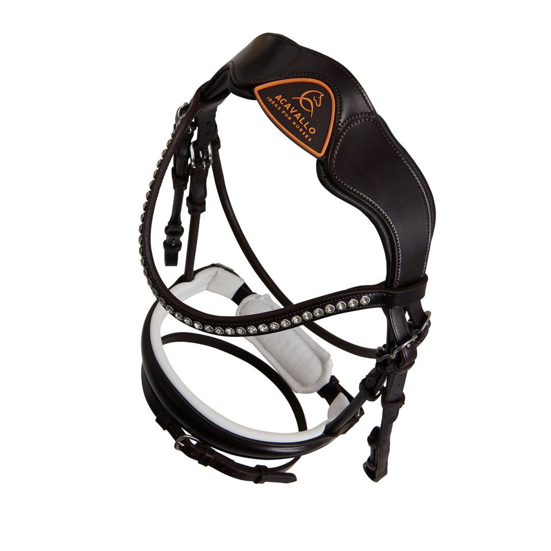 Acavallo Poesia Rolled Leather Bridle
