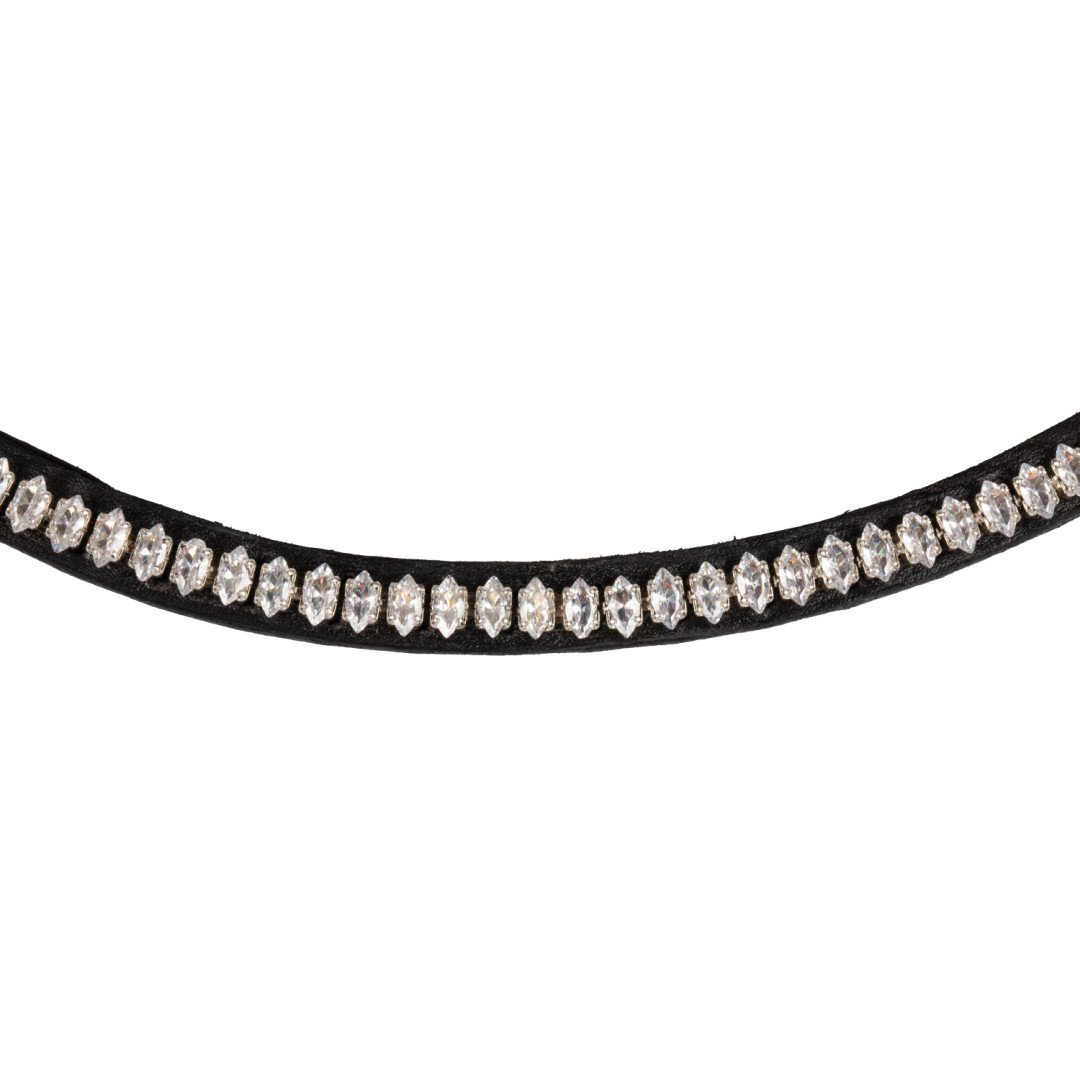 Acavallo Browband W oval Crystals