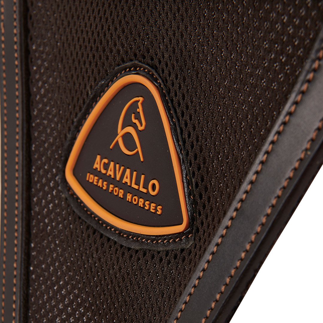 Babador Gamarra de Couro com Inserção de Malha