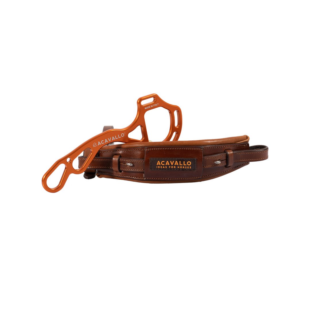Acavallo Leather Noseband For Hackamore