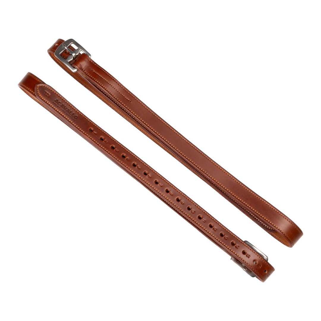 Staffili Acavallo in Pelle Di Vitello con Rinforzo Interno In Nylon