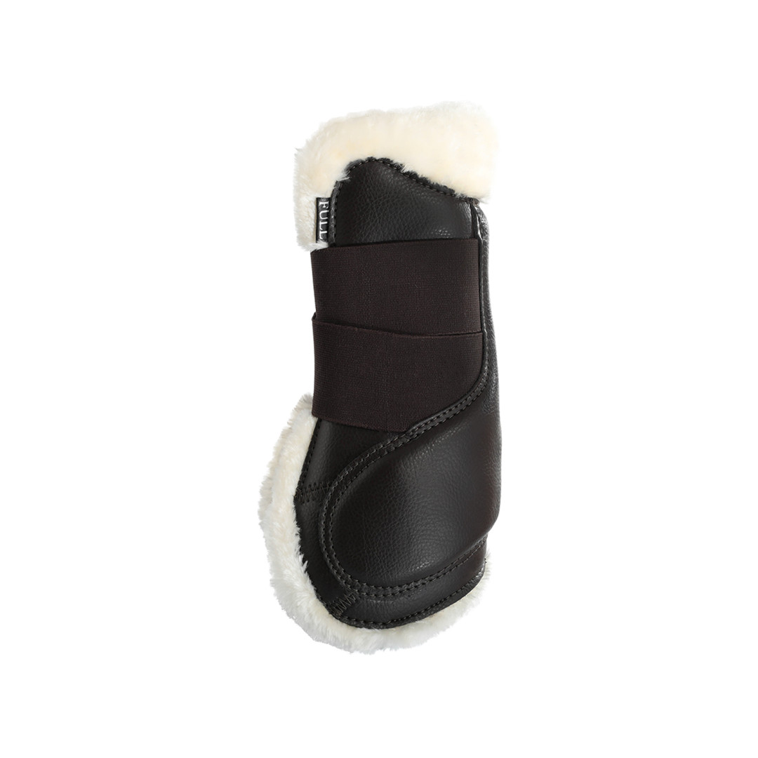 Acavallo Eco-leather Tendon Boots With Eco-wool and Double Velcro Fastening