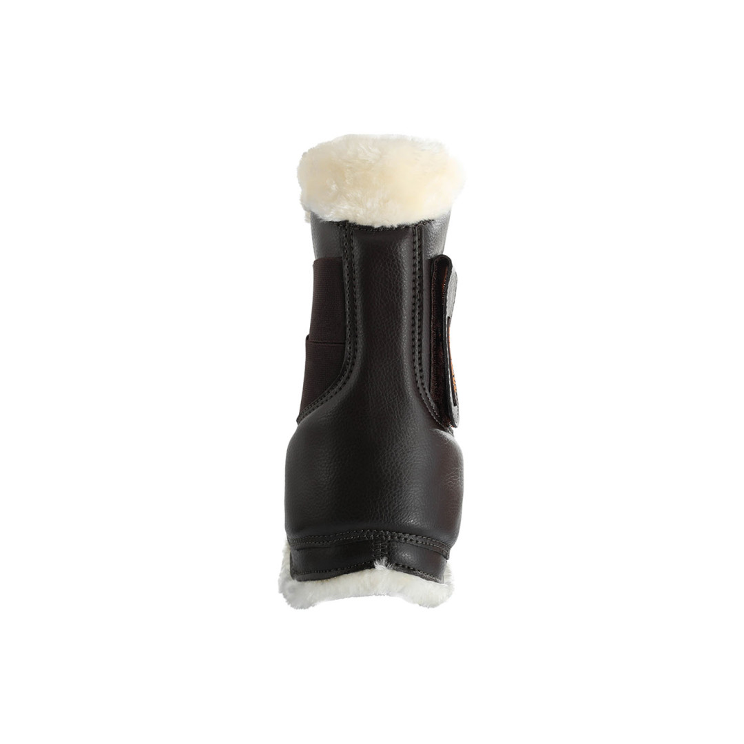 Acavallo Eco-leather Tendon Boots With Eco-wool and Double Velcro Fastening