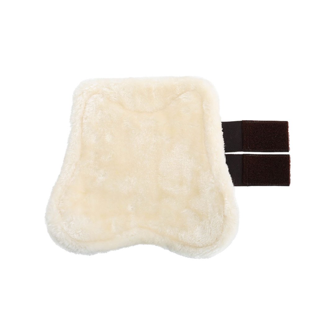 Guêtres en cuir écologique avec double fermeture Velcro