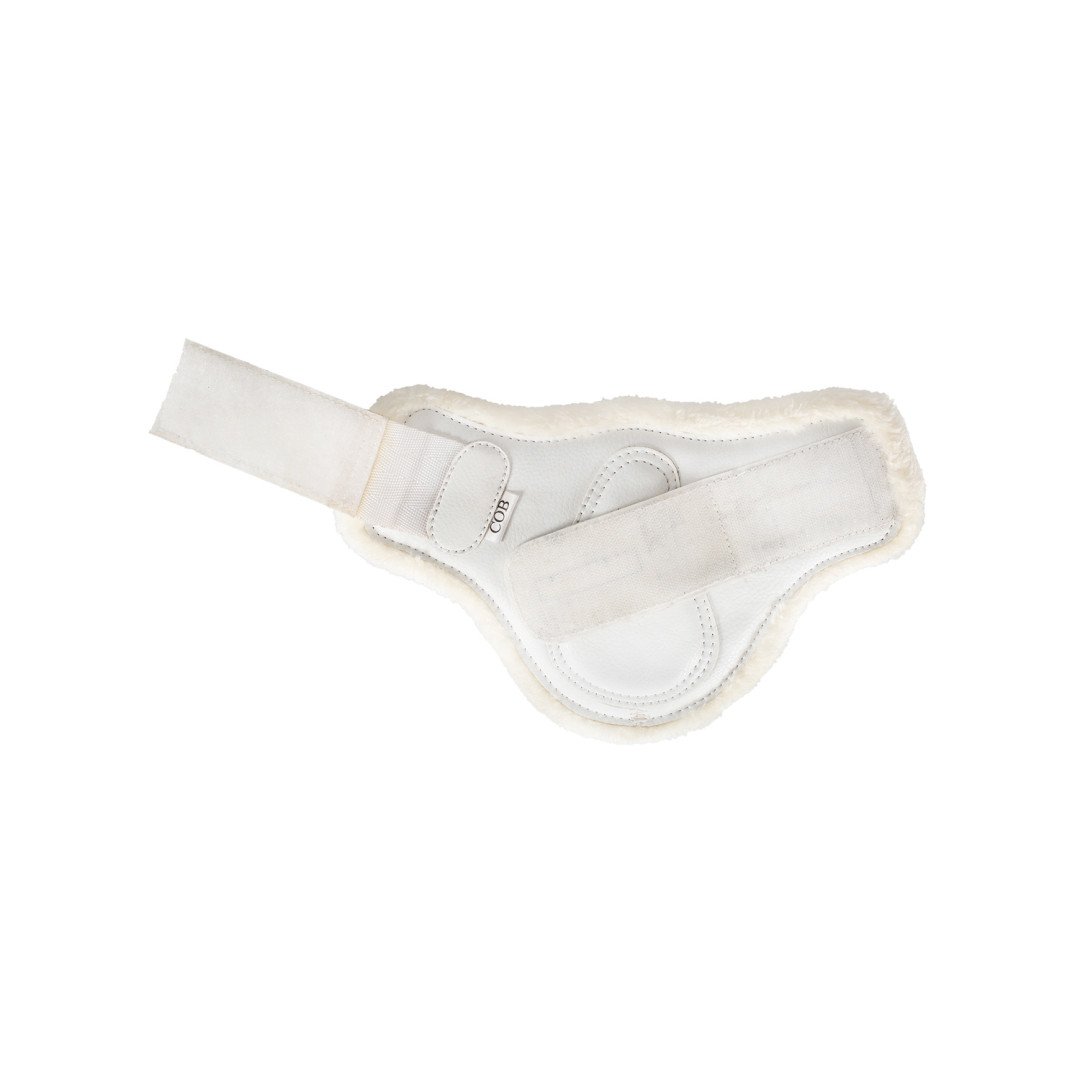 Bottines en cuir écologique avec double fermeture Velcro