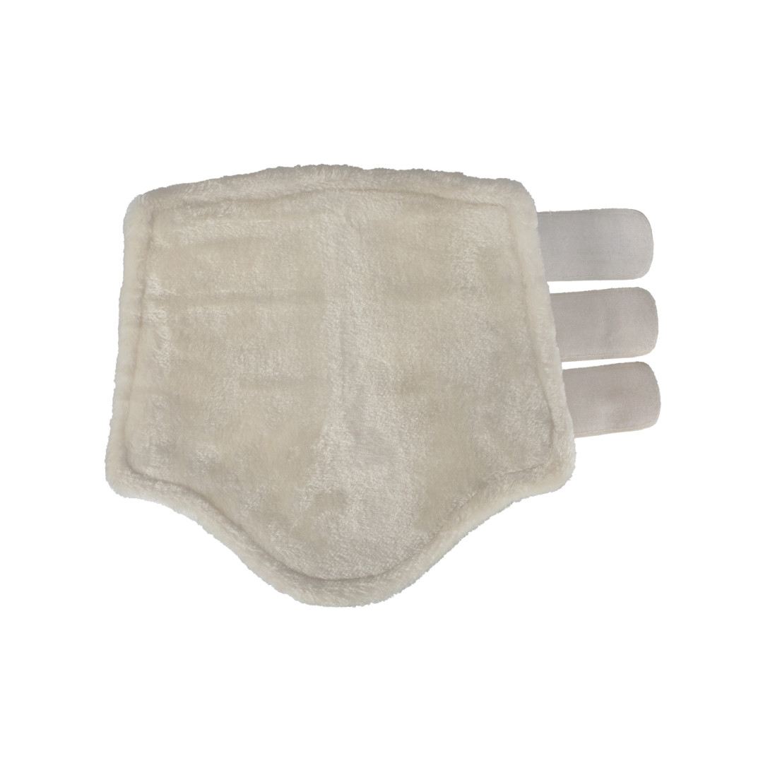 Acavallo Eco-leather Hind Brushing Horse Boots With Triple Velcro Fastening