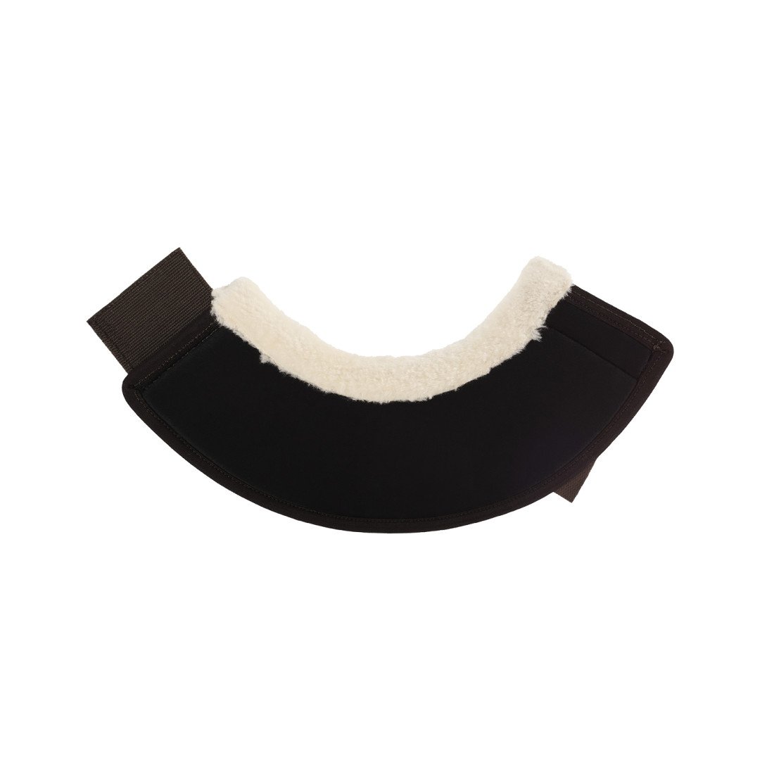 Öko-Leder-Glockenstiefel mit Klettverschluss