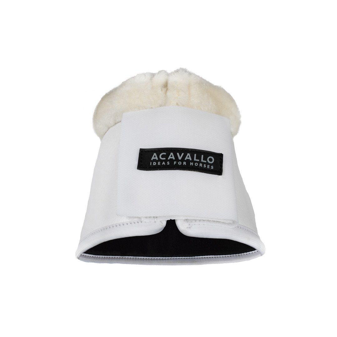 Eco leather Bell Boots W velcro Fastening