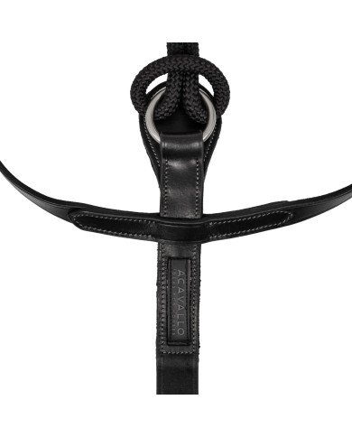 Italian Leather And Round Nylon Thiedemann Reins