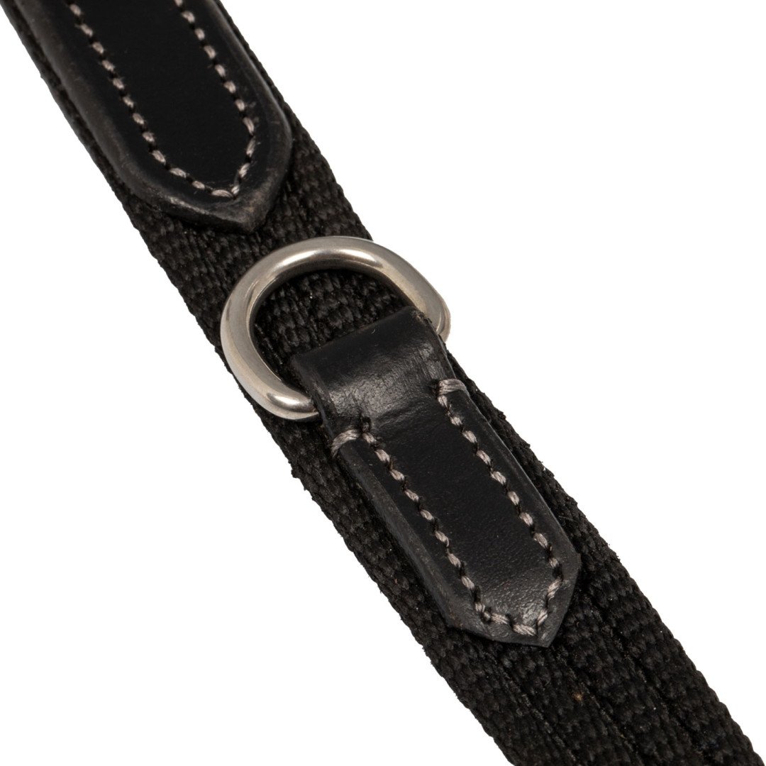 Rênes Thiedemann en cuir italien et nylon rond