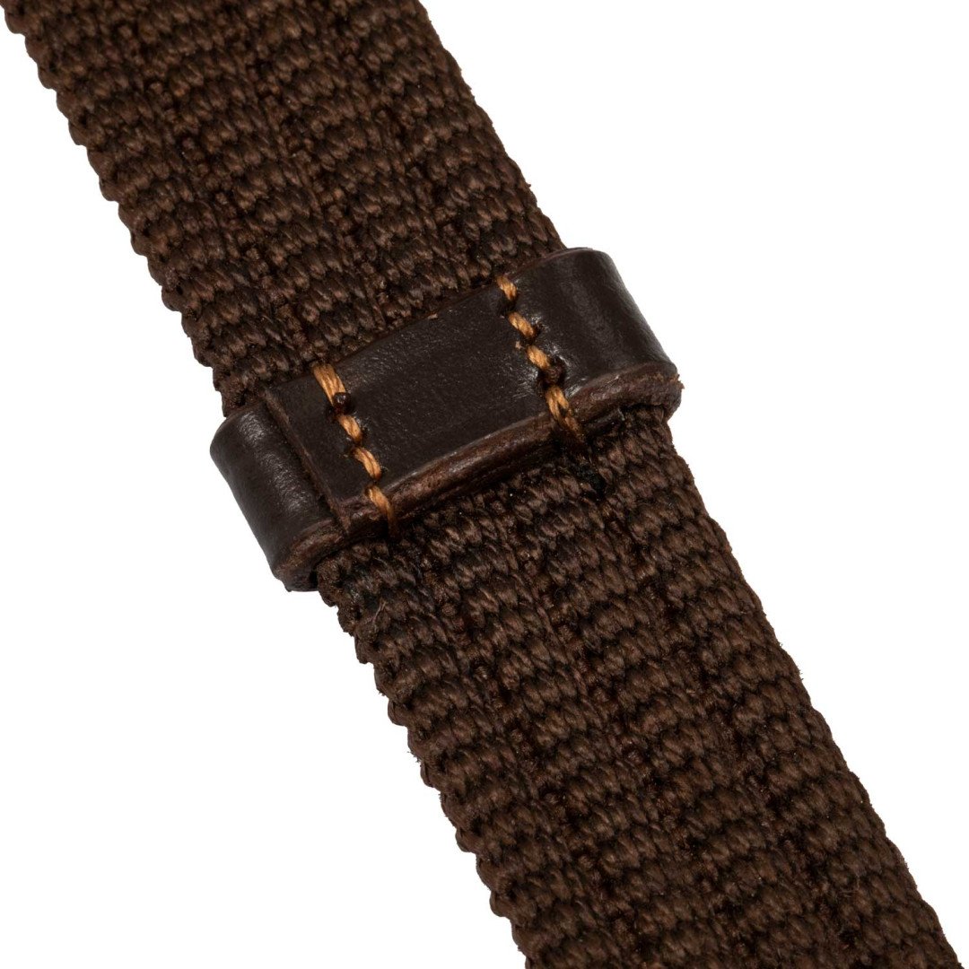 Rênes Thiedemann en cuir italien et nylon rond