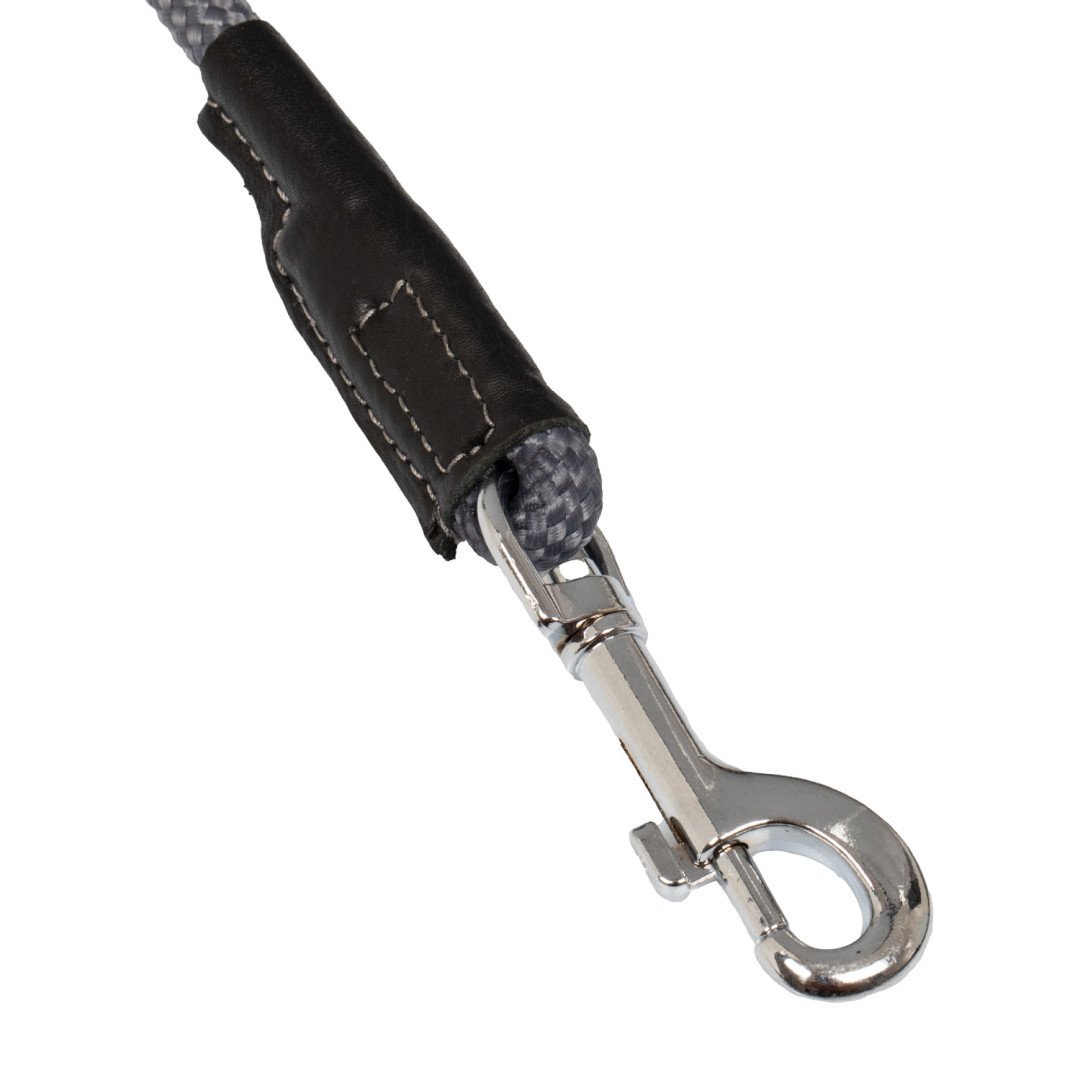 Italian Leather And Round Nylon Chambon