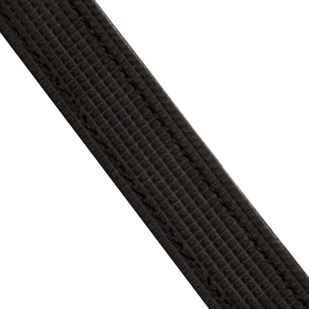 Cabeçada dupla Parnassus em couro enrolado